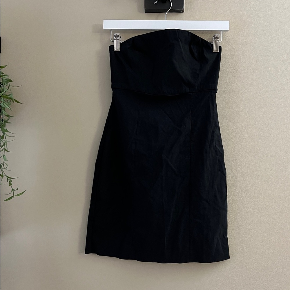 Express Stretch Women’s Black Strapless Dress (Size 3/4)